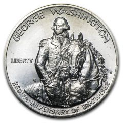 1982 S 90% Silver George Washington Commemorative Half Dollar Proof 50c Coin